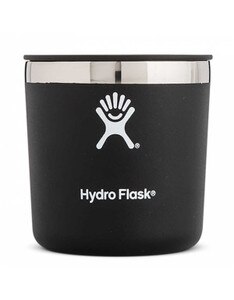 Hydro Flask Insulated Rocks Glass 10 oz in Black